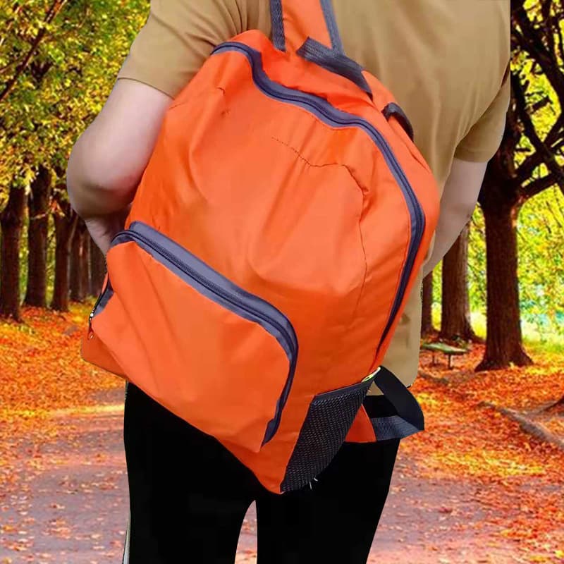 Folding ultra light handheld sports backpack, travel bag, logo printing service, Birthday gift 4