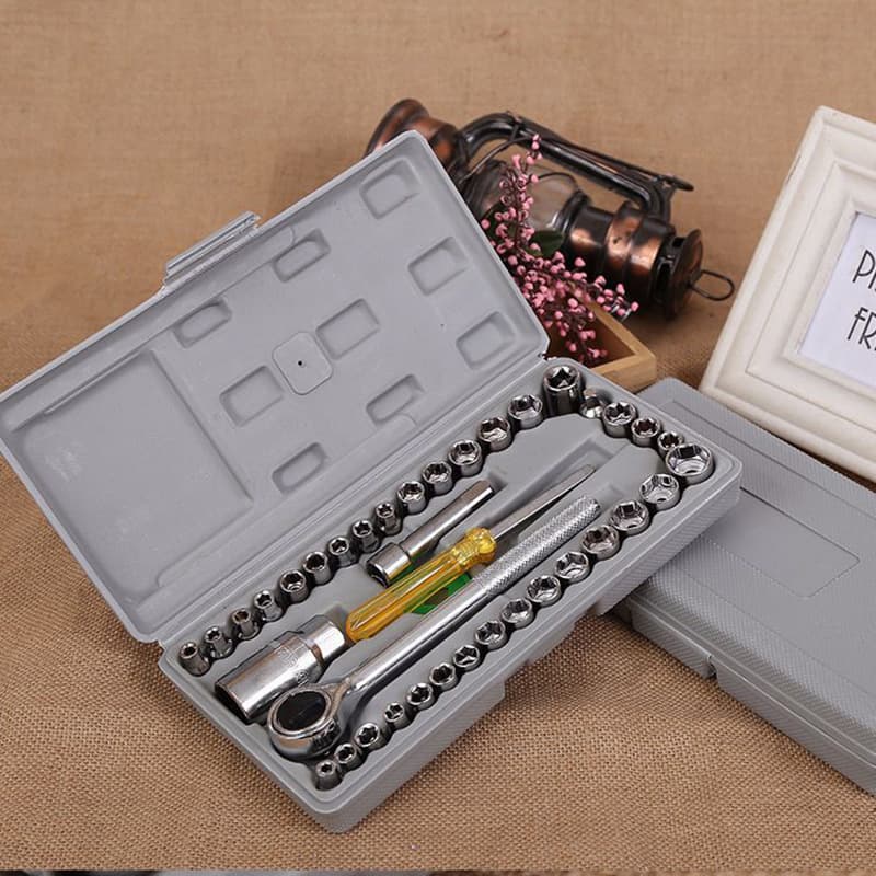 Tools set for auto, wrench, 40 pieces 3