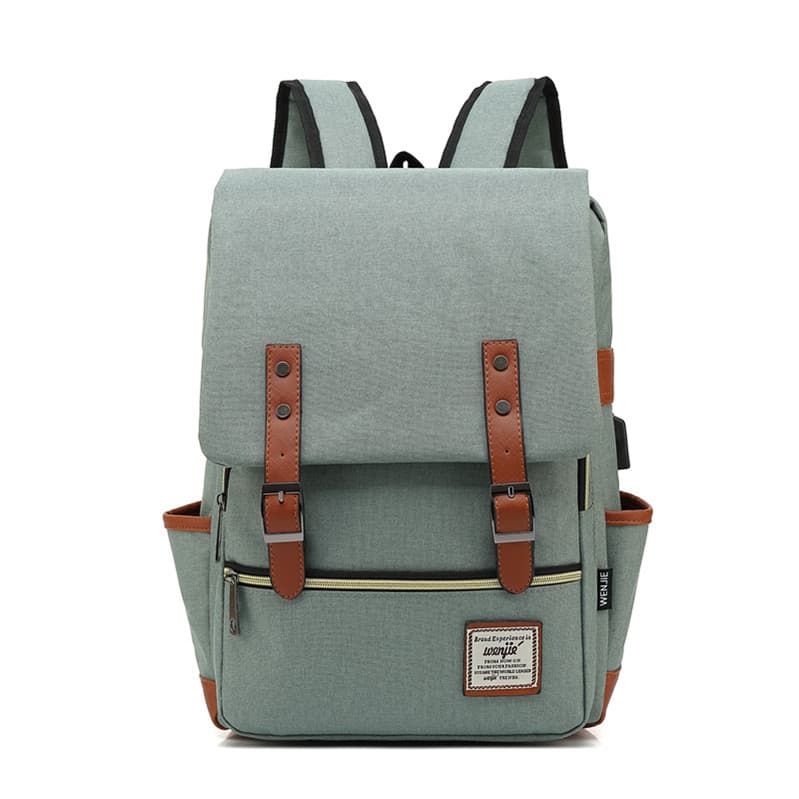 (Cross-border trading), (Wholesale), retro backpack for men and women for traveling, bag 1