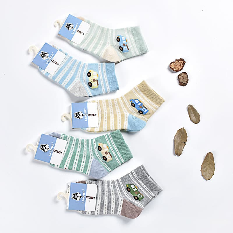 (Wholesale), summer children's knee socks, 1-4-9-12 years, mid-length 5