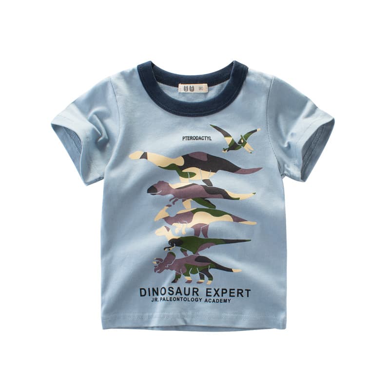 (Wholesale), summer fashionable children's short sleeve T-shirt for boys, Korean style, children's clothing 4