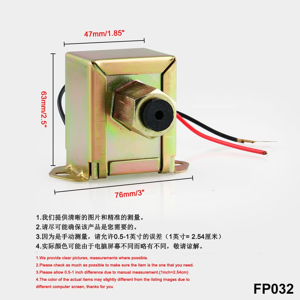 Cross-border hot-selling car fuel pump 12V GM fuel pump gasoline pump 2.5-4PSI diesel pump 2