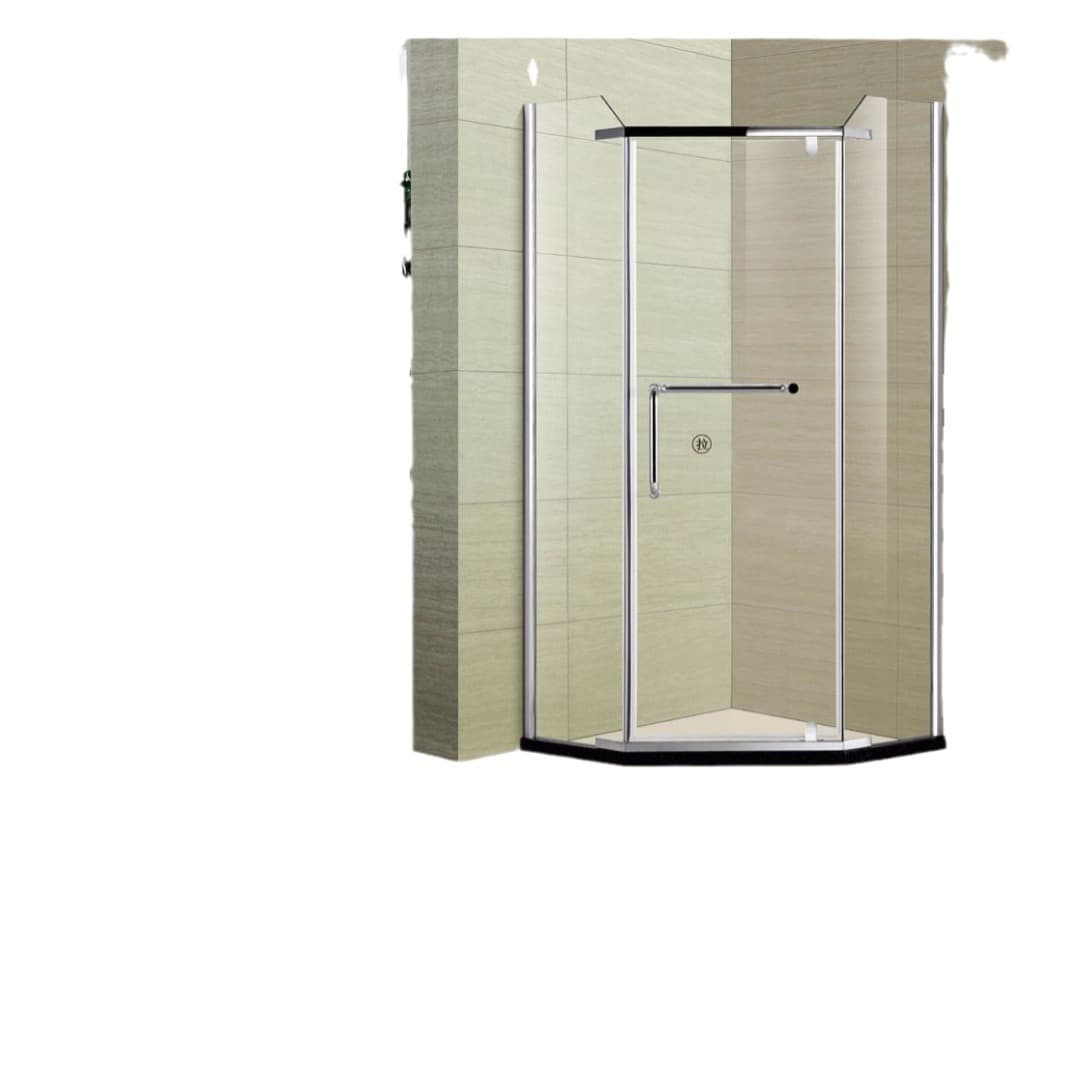 Founded Pushing Shower Shower Simple Shower Frameless Shower Glass Glass Shower Design and Installation 5