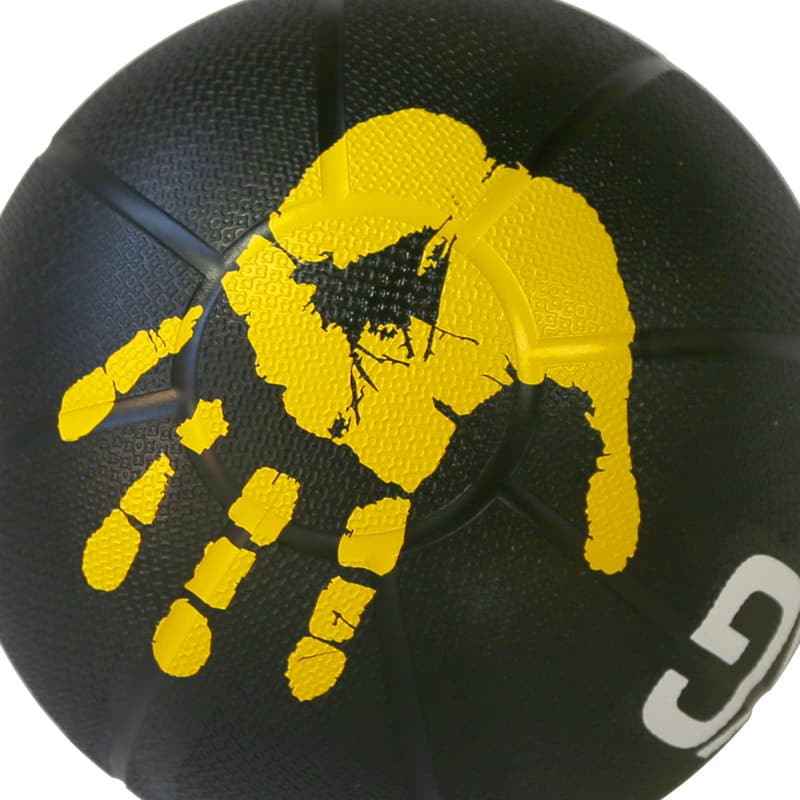 Palm rubber pill balance ball gravity ball exercise waist and abdomen rehabilitation training ball fitness ball solid ball 3