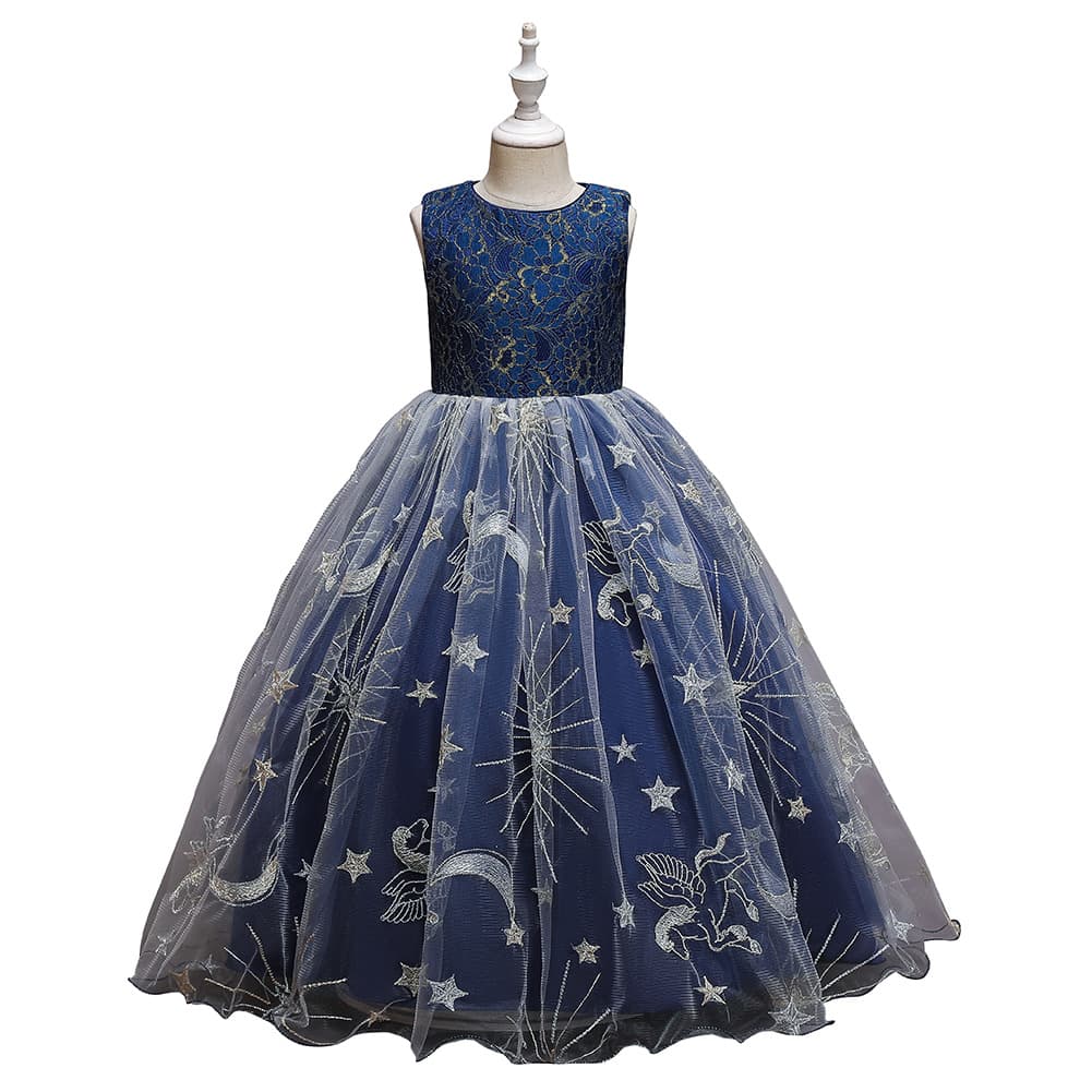 (Cross-border trading), long evening dress, lace children's school skirt, suit, tulle 5