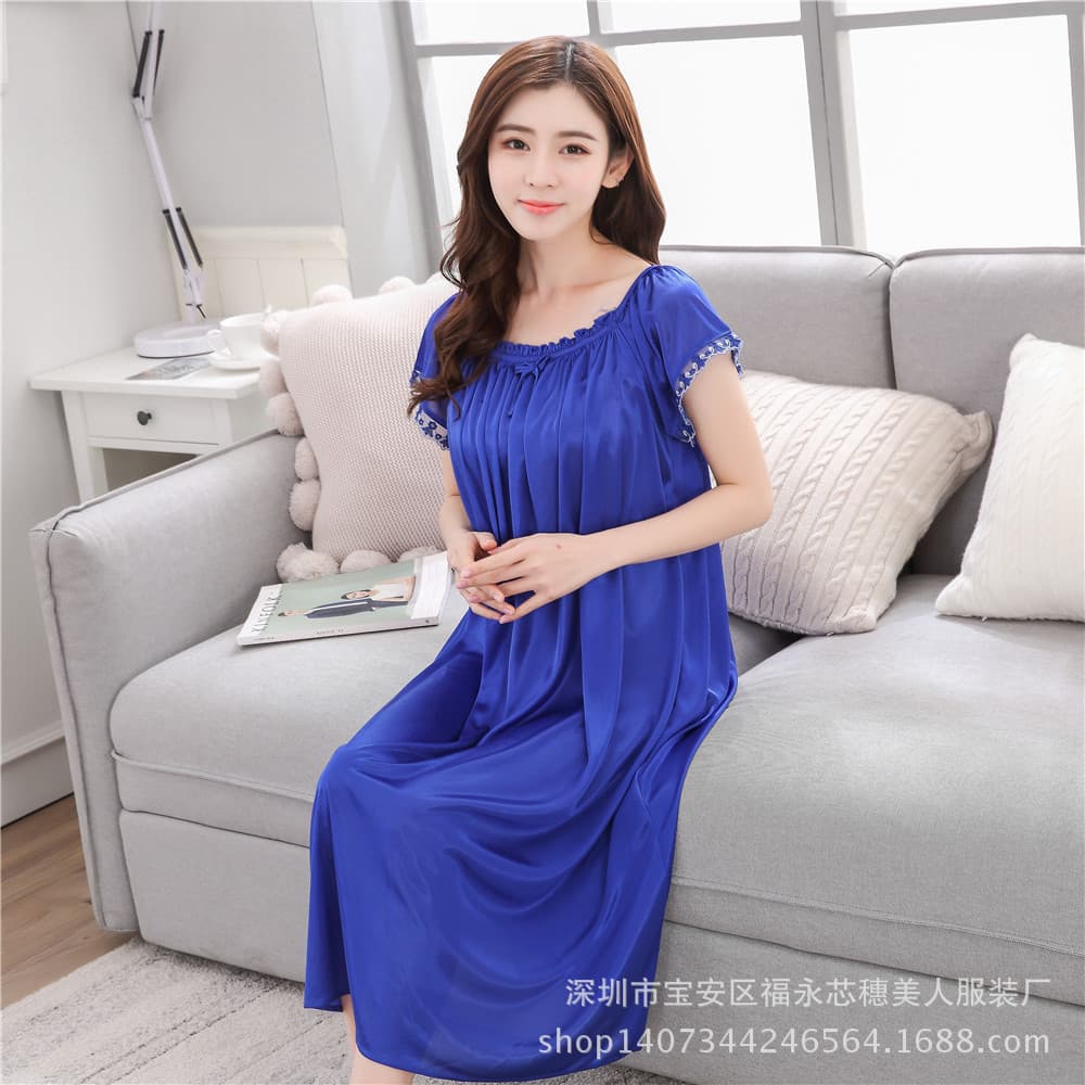 Summer sexy silk pijama, lifting effect
