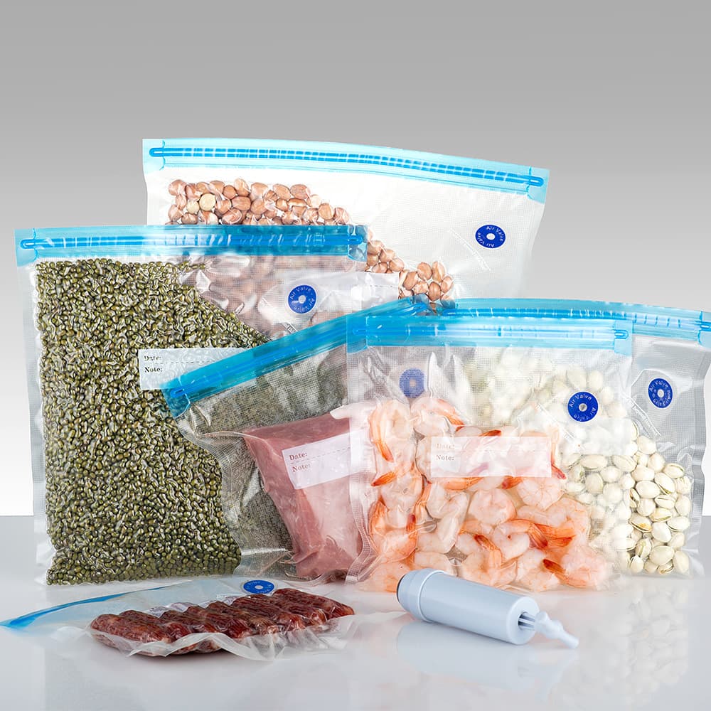 华寅 Vacuum air bag sealed, milk storage container, pack 3