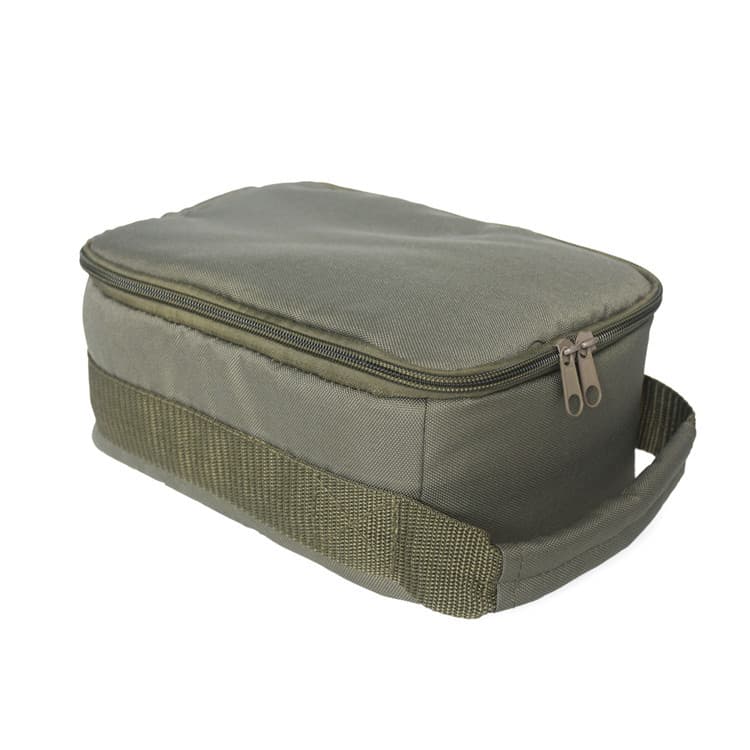 Military Green Fishing Tackle Box - Bait & Reel Organizer 2