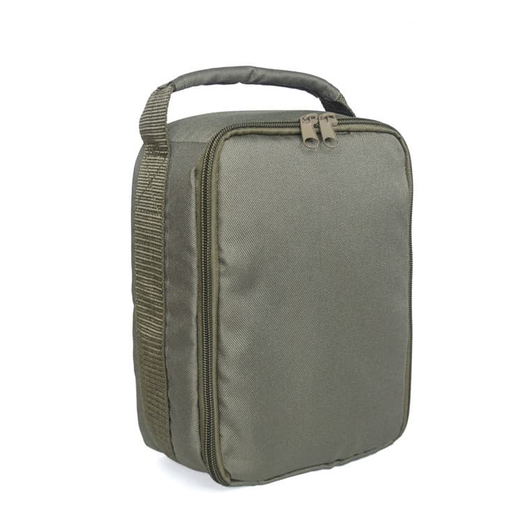 Military Green Fishing Tackle Box - Bait & Reel Organizer 4