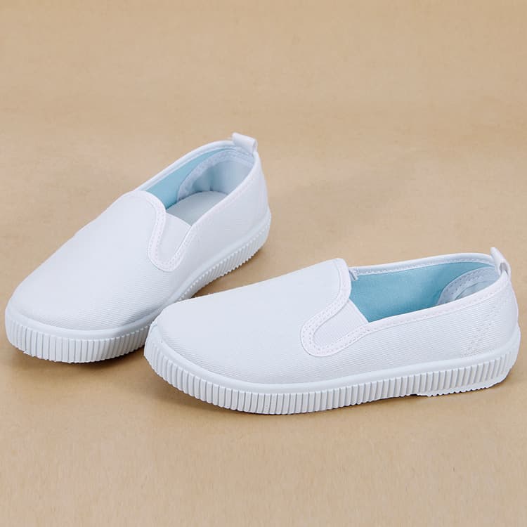 (Wholesale), autumn children's white white sneakers, cloth espadrilles for boys for students, white shoes, Collection Year 2026, suitable for spring and autumn 2