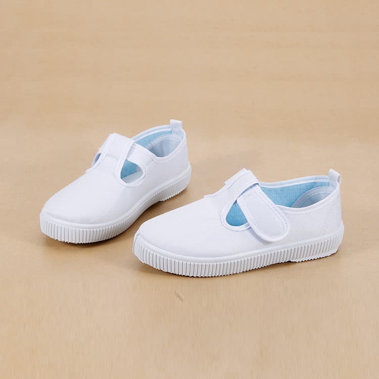 (Wholesale), autumn children's white white sneakers, cloth espadrilles for boys for students, white shoes, Collection Year 2026, suitable for spring and autumn 4