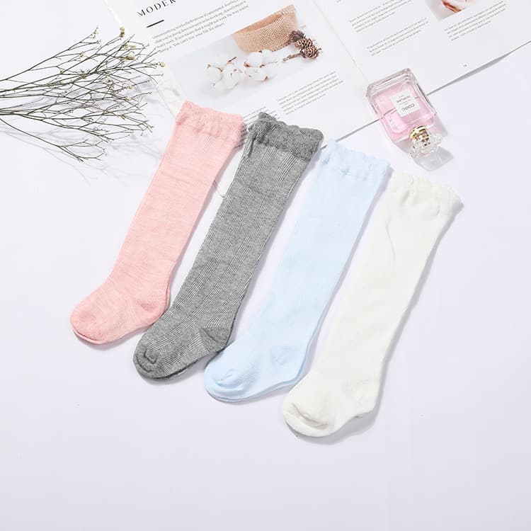 Children's cute knee socks, mosquito repellent for men and women, mid-length 1