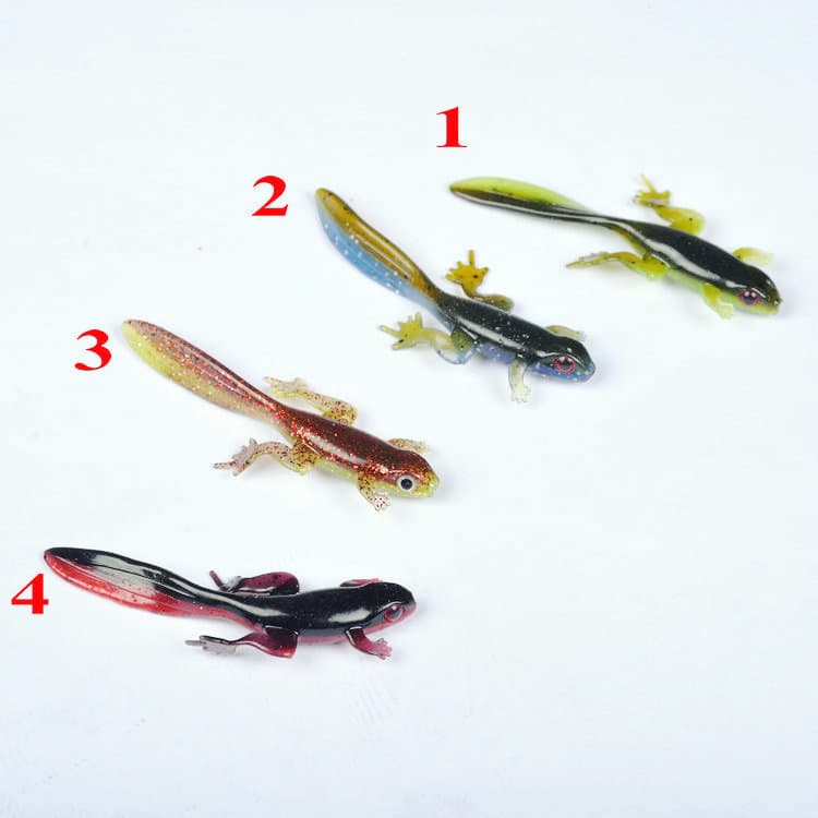 4-Color 8cm/3.8g Frog Soft Bait - Fishing Lure