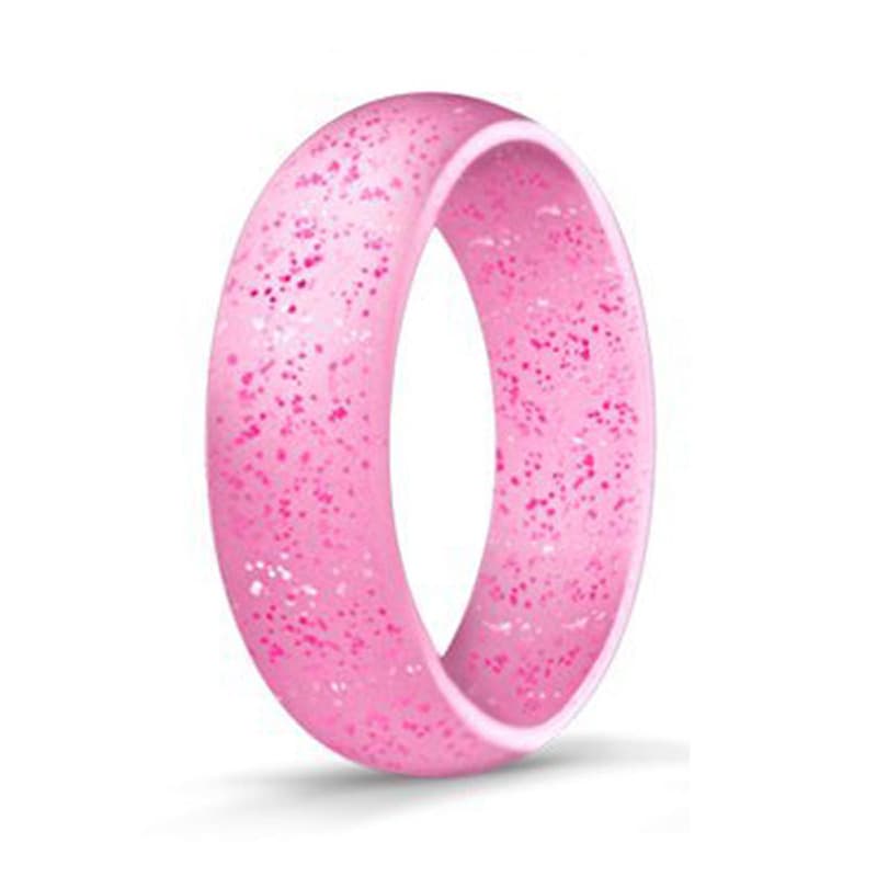 Silicone ring, pearl powder, 5.7mm, new collection, European style 2