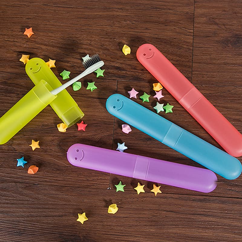 Handheld toothbrush for traveling, storage box for face washing 4