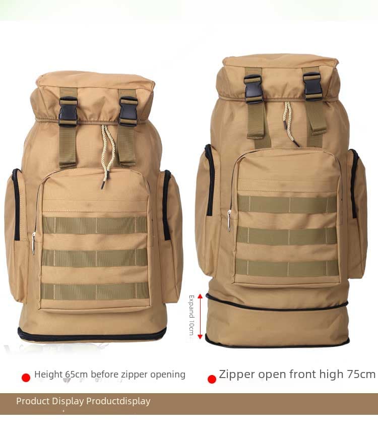 Men's big capacious travel bag, backpack outside climbing 2