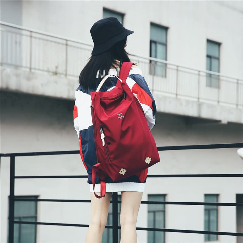 Big capacious nylon travel bag, sports sports bag for men and women, backpack 1