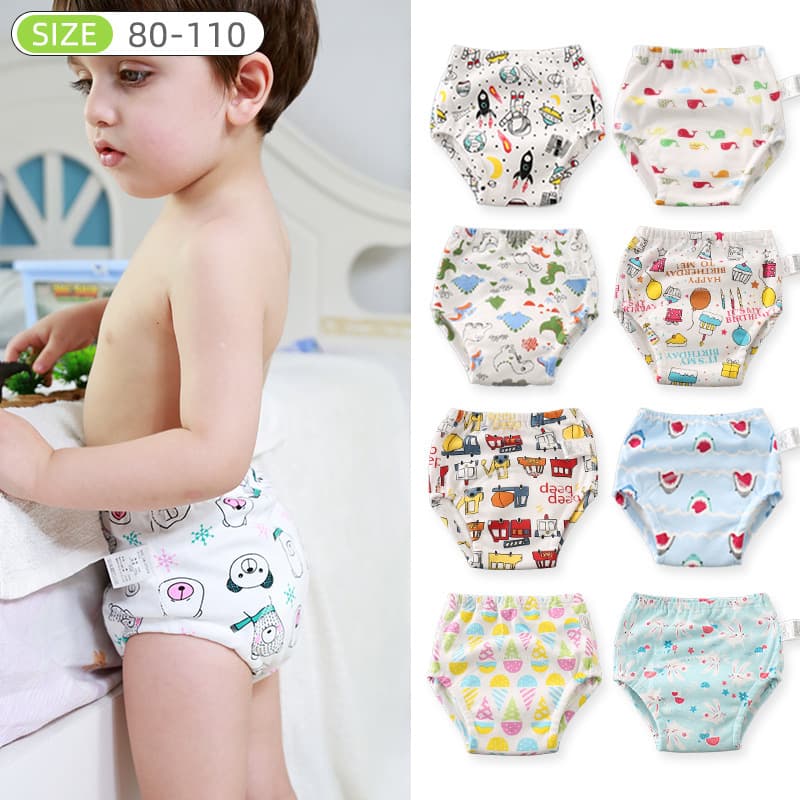 Children's gauze teaching trousers for training for new born, cotton diaper, umbilical bandage, washable 1