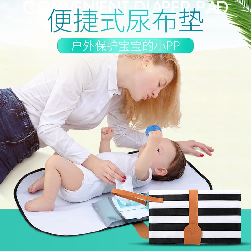 Universal handheld children's diaper, foldable waterproof storage system, direct shipments from factory 2