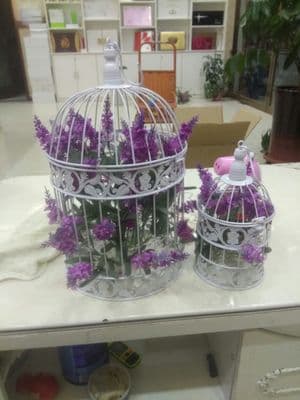 European -style iron decorative bird cage ornaments photography props hotel wedding bird cage decorative bird cage home decoration 2
