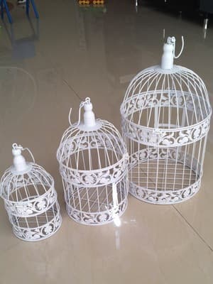 European -style iron decorative bird cage ornaments photography props hotel wedding bird cage decorative bird cage home decoration 5