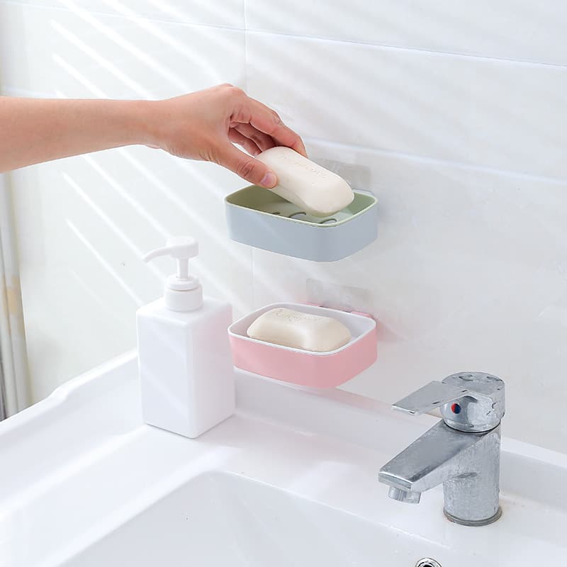 Double-layer drying rack, modern soap holder, laundry soap, simple and elegant design 2