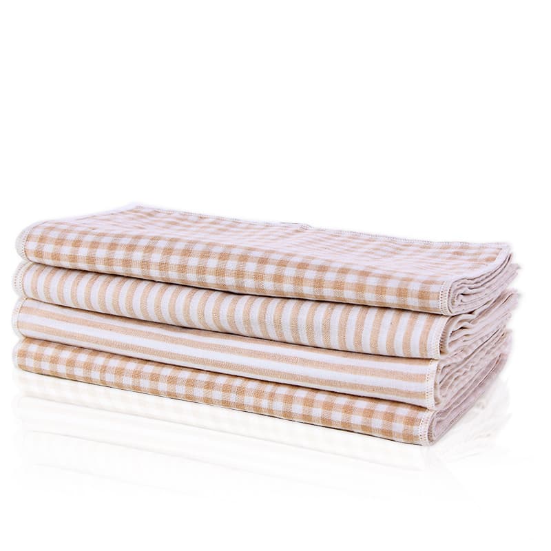 (Cross-border trading), baby hygiene product, gauze wet wipes, cotton children's eating bib for new born, 100% cotton 4