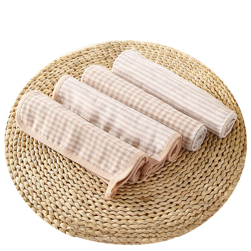 (Cross-border trading), baby hygiene product, gauze wet wipes, cotton children's eating bib for new born, 100% cotton 5