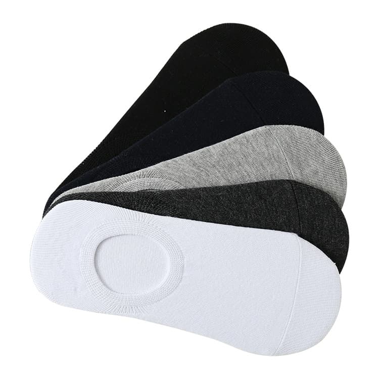 Men's universal invisible summer silicone socks, non-slip waist belt 5