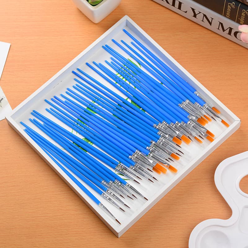 16.5CMDIY graffiti digital oil brush nylon pens plastic rod pipe pens and pens 2