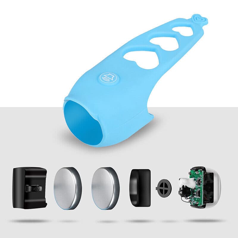 Electronic bike bell, mountain megaphone with accessories, silicone car bell, equipment for cycling 3