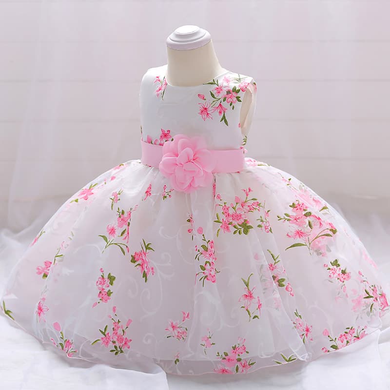 (Cross-border trading), children's evening dress, small princess costume, flower girl dress, wedding dress, European style, tulle 2