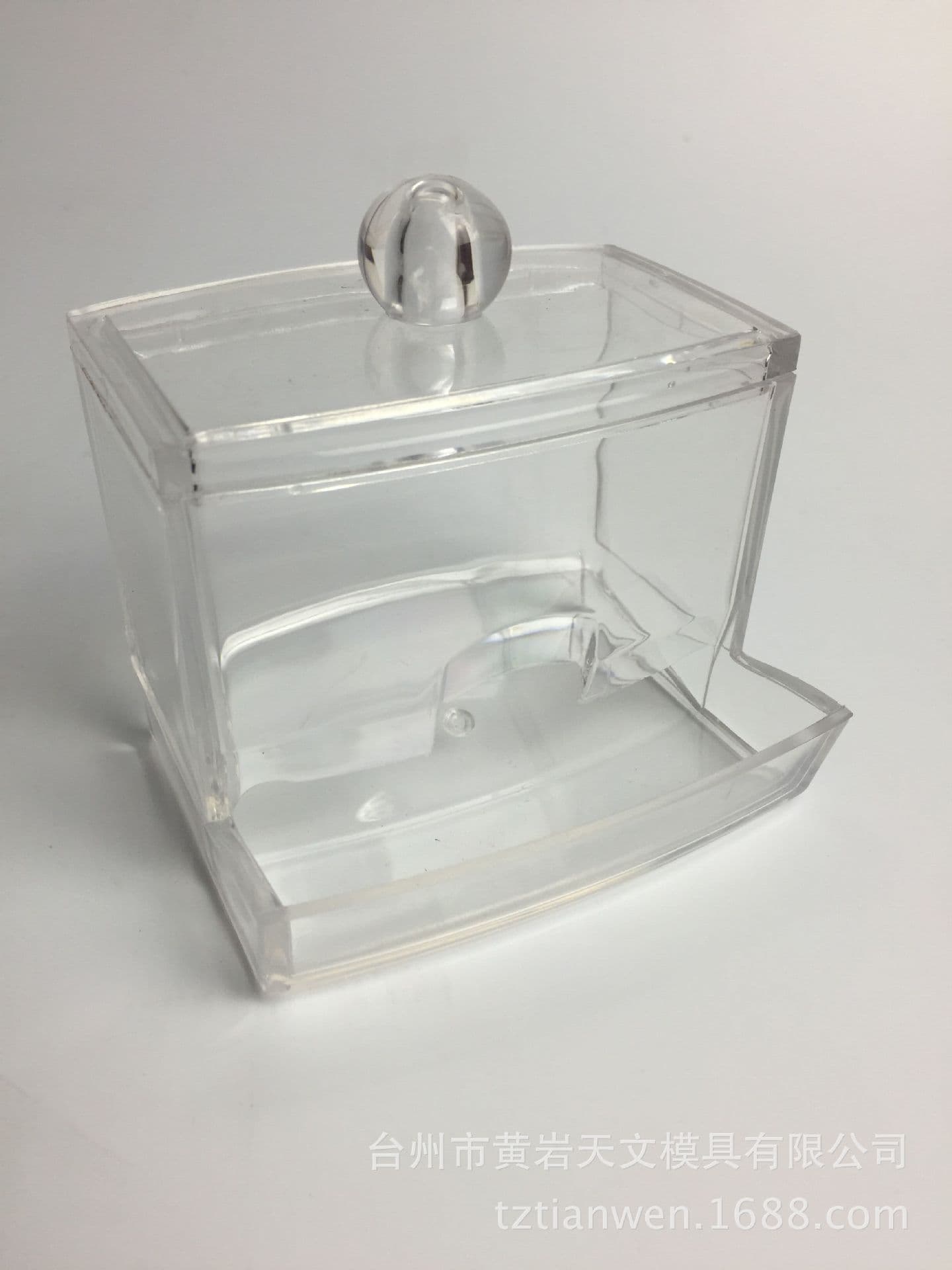 Transparent acrylic cotton swabs polypropylene, cotton pads, storage box, sample 5