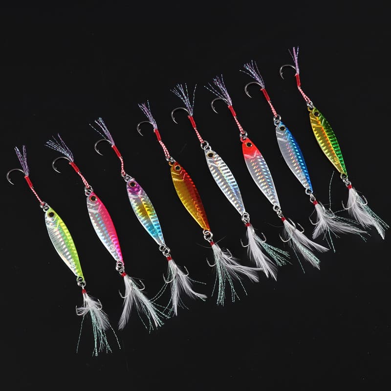 Slow Shore Metal Bait Hook Fishing Lure 10g 4.5cm 2