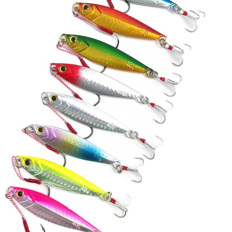 Slow Shore Metal Bait Hook Fishing Lure 10g 4.5cm 5