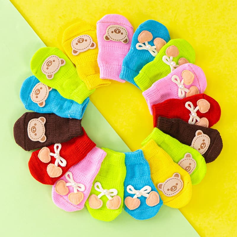 Dog socks pet socks teddy anti -dirty cat puppy cat socks pet products wholesale 2