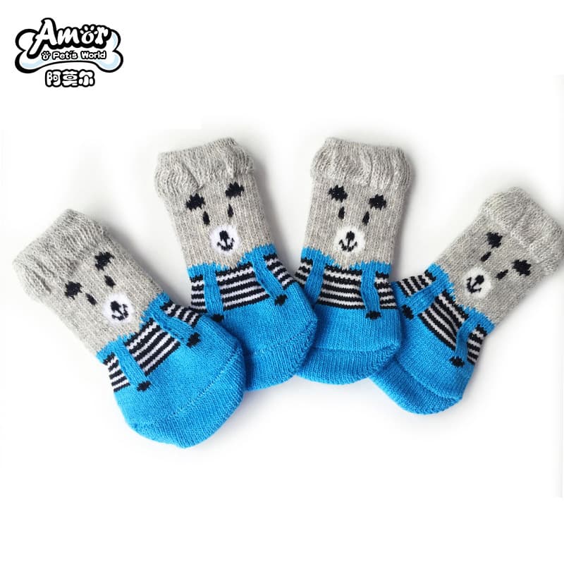Dog socks pet socks teddy anti -dirty cat puppy cat socks pet products wholesale 4