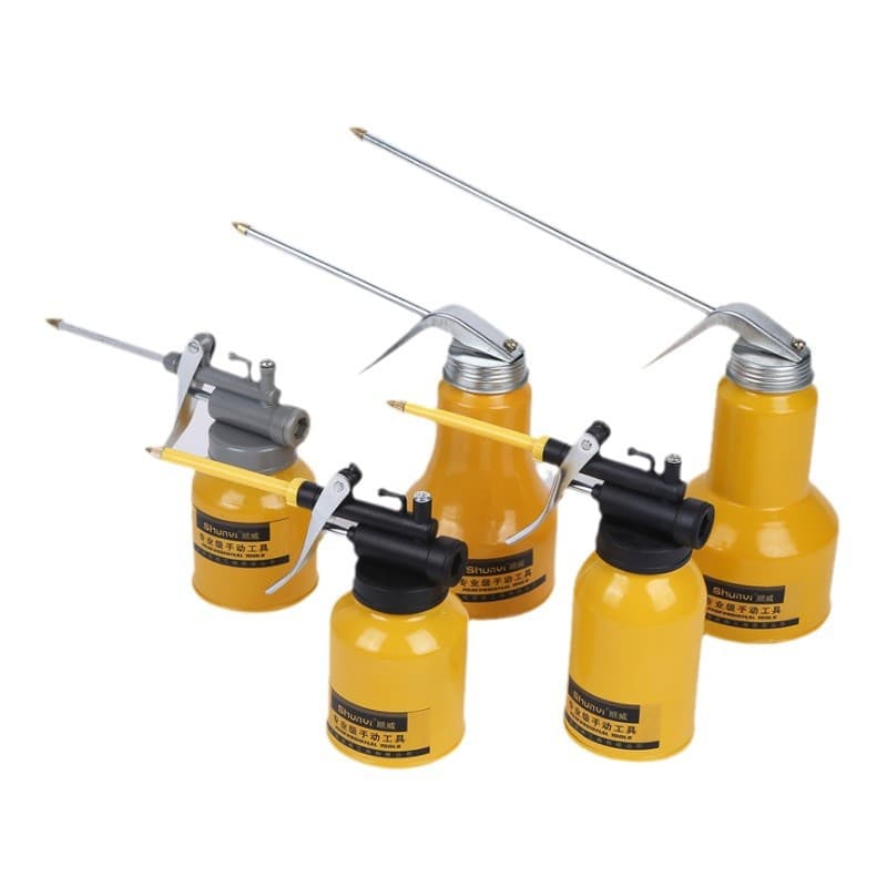 Factory wholesale Shunwei metal motor oil pot hostel lubricating oil gun long mouth high -press high pressure machine wholesale with oil pot 5