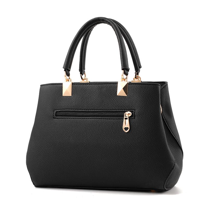 Demi-season purse with bow, one-shoulder bag, hand loop bag, Korean style 4