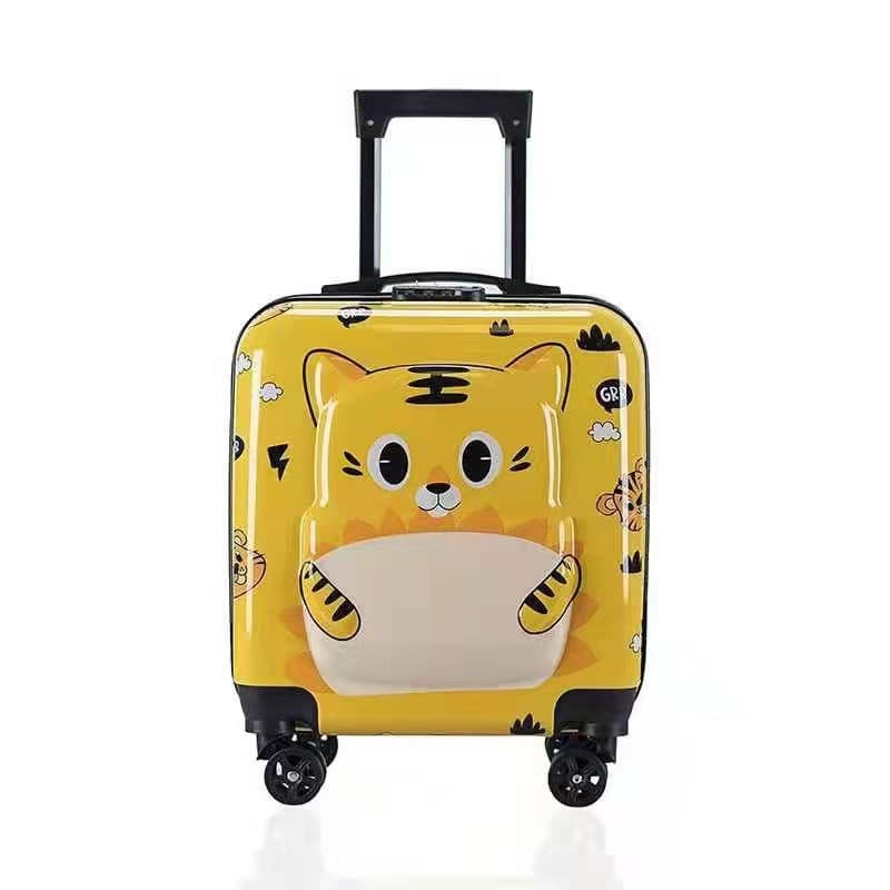 (Wholesale), children's suitcase, cartoon hairpins, children's cute universal gift box, 18 inch 4