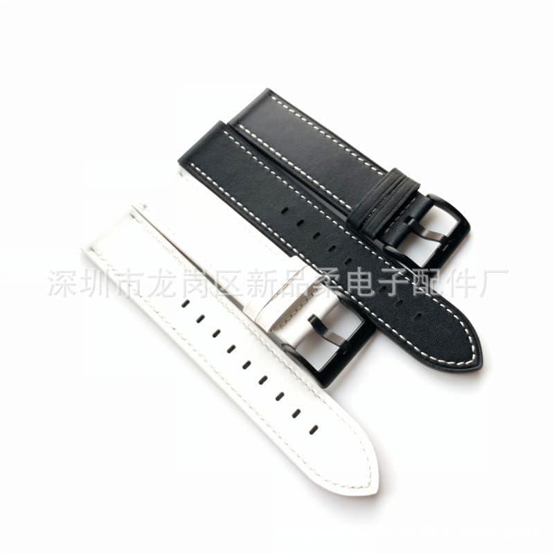 Applicable Amazfit Huami 2 leather strap Amazfit Stratos head layer leather leather leather leather strap spot 2