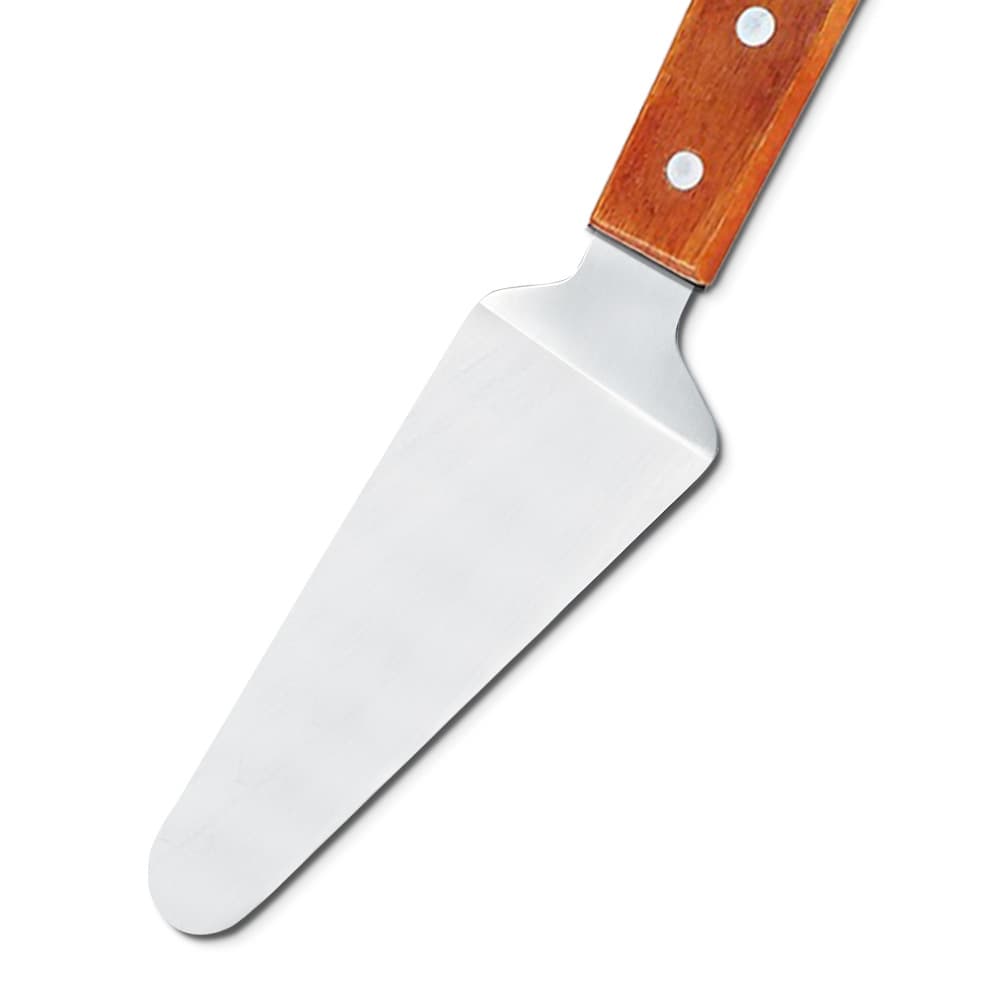 PIZZA Tool Stainless Steel Pizza Scraper Cake Spatula Baking High Temperature Resistant Cheese Spatula Triangle Pizza Spatula 4