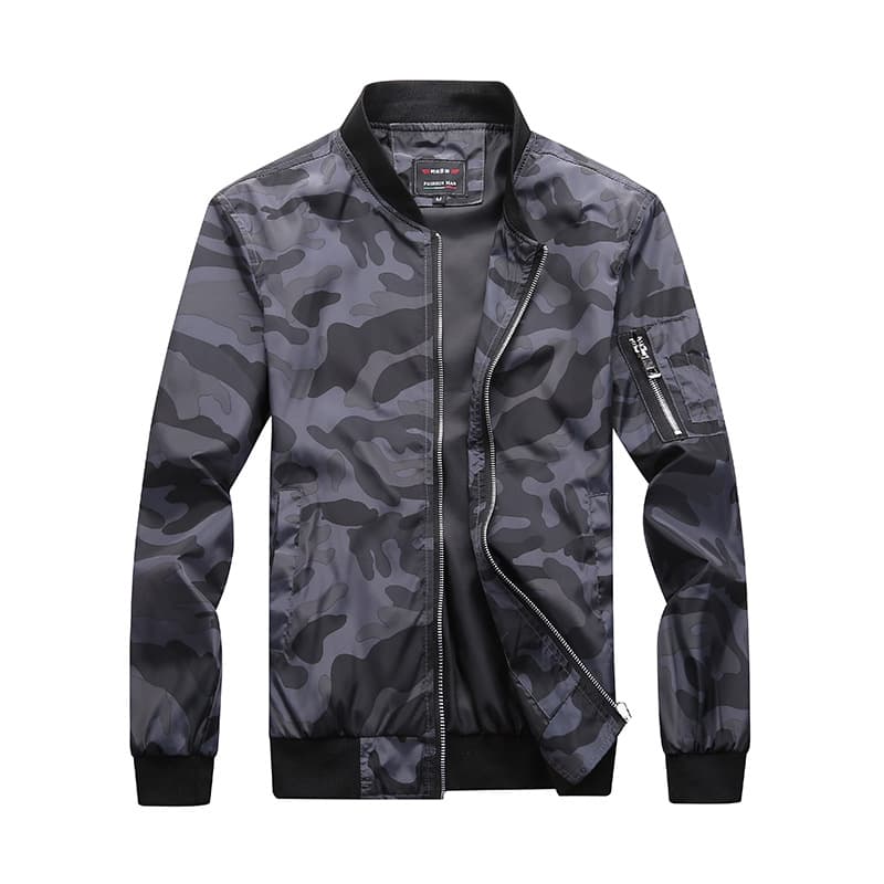 (Cross-border trading), camouflage jacket, baseball uniform for leisure, plus size 3