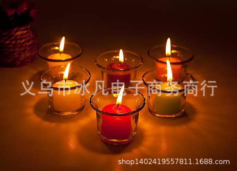 (Wholesale), glass candle, aromatherapy, evening dress 4