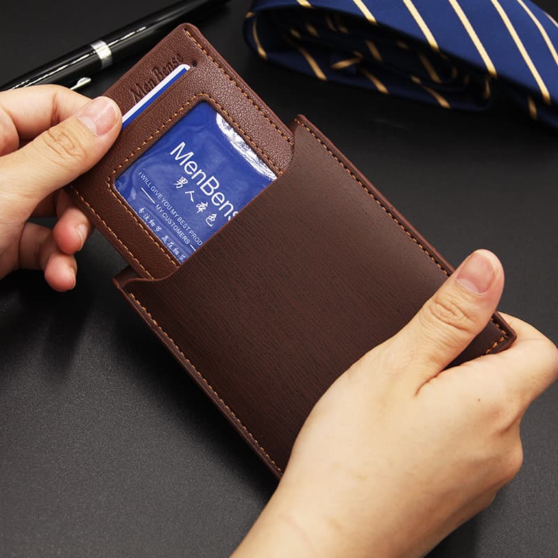 MenBense Short universal wallet for leisure, factory direct supply 3