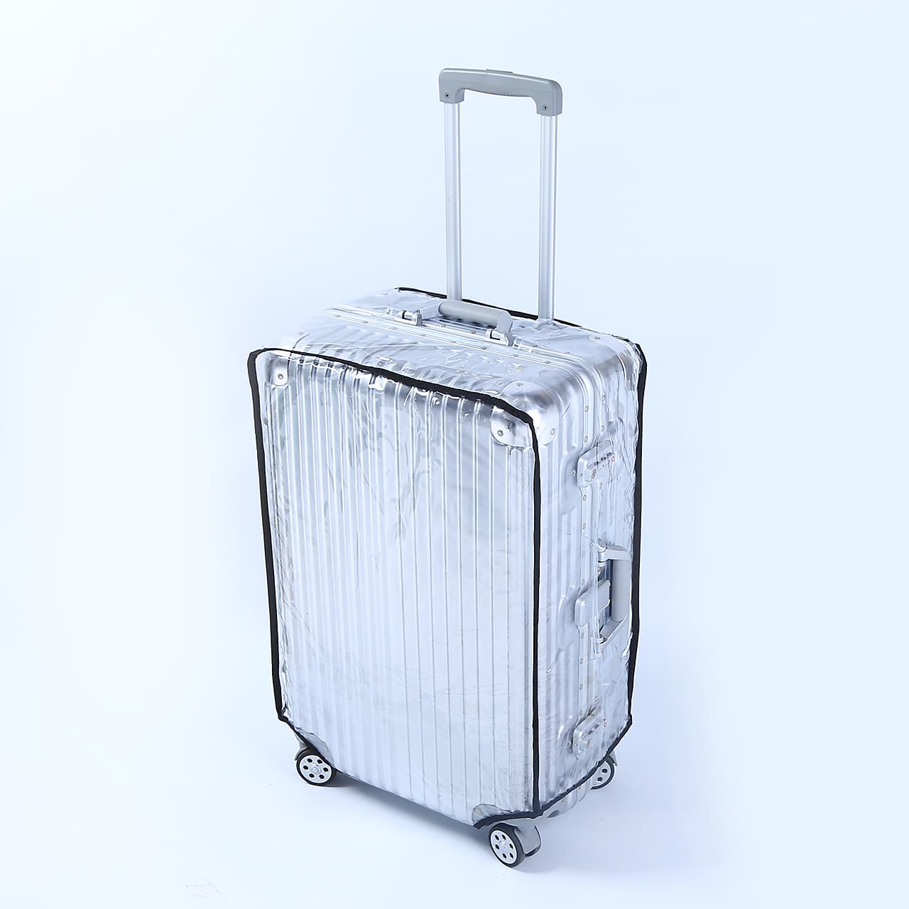 (Wholesale), suitcase, transparent protective case PVC, wear-resistant waterproof bag, (Physicals)