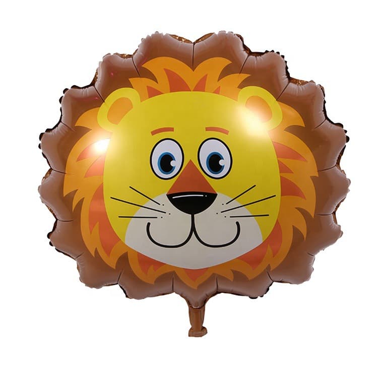 (Wholesale), cartoon balloon, lion, tiger, giraffe 4