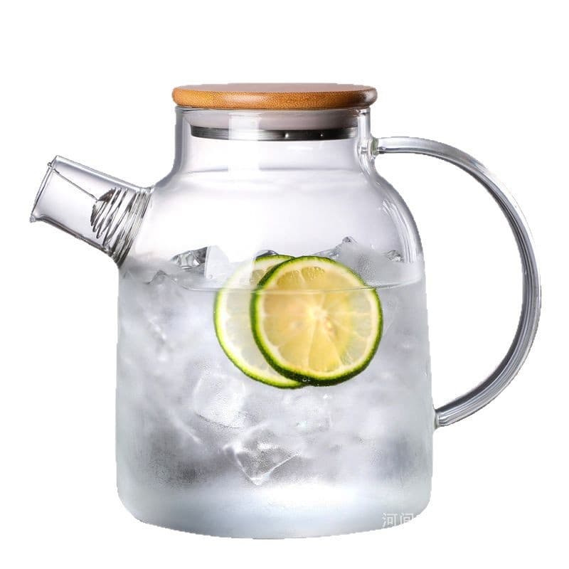 Glass teapot for home use, increased thickness 5