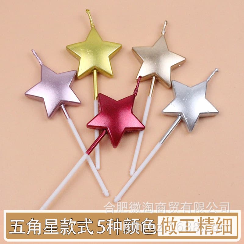 (Wholesale), cartoon golden candle 3