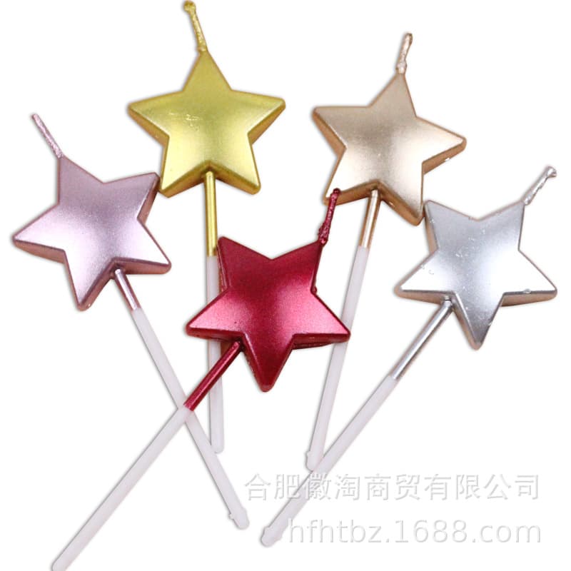 (Wholesale), cartoon golden candle 5